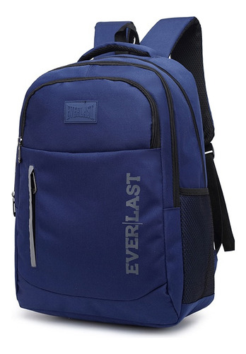 Mochila Urbana Everlast Porta Notebook Bolsillos Reforzada