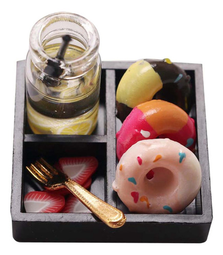 3 Set De Té Para Muñecas, Accesorios De Cocina 3 Piezas