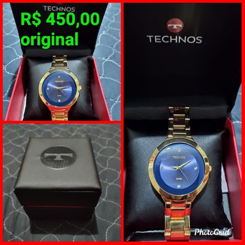 Relógio Technos Dourado