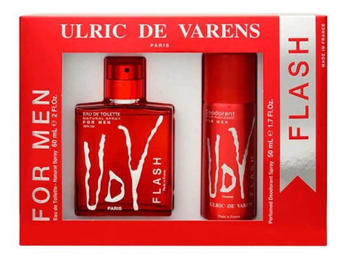 Ulric De Varens Udv Flash Kit - Perfume + Desodorante 200ml