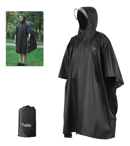 Poncho Impermeable Para Uso Al Aire Libre, Para Lluvia Y Sen