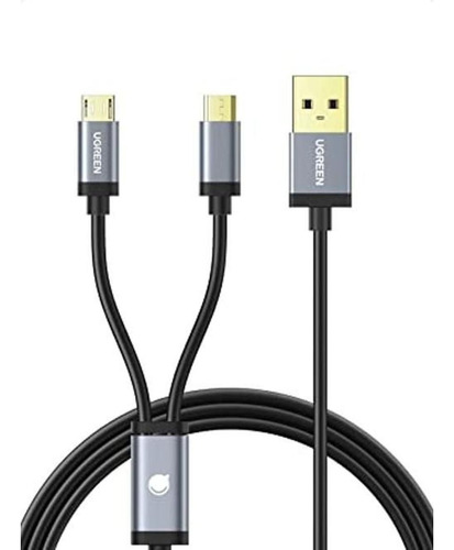 Ugreen Cable Micro Usb Divisor De Doble Cable De Carga