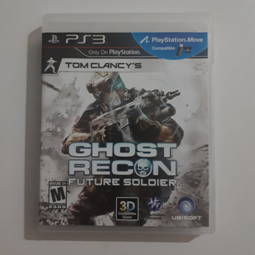 Jogo Ps3 Ghost Recon Future Soldier Only On Playstation T2