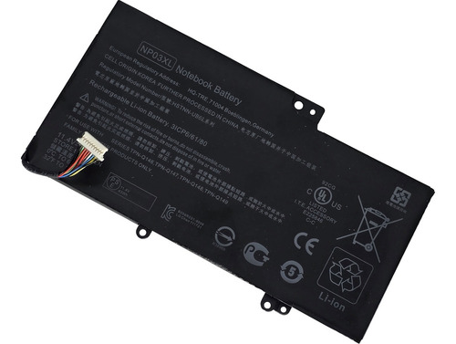 Batería Para Hp 760944-421 761230-005 Hstnn-lb6l X360 Np03xl