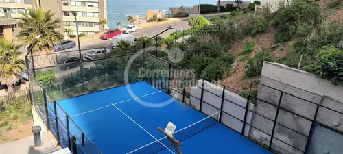 Departamento En Venta De 1 Dorm. En Concón, Con Vista Al Mar