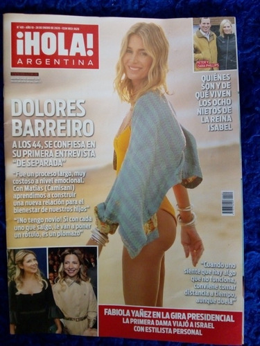 Revista Hola Argentina Número 481 28 De Enero De 2020