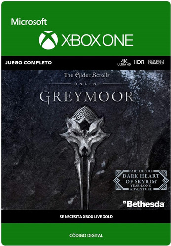 The Elder Scrolls Online: Greymoor - Xbox One Código Digital