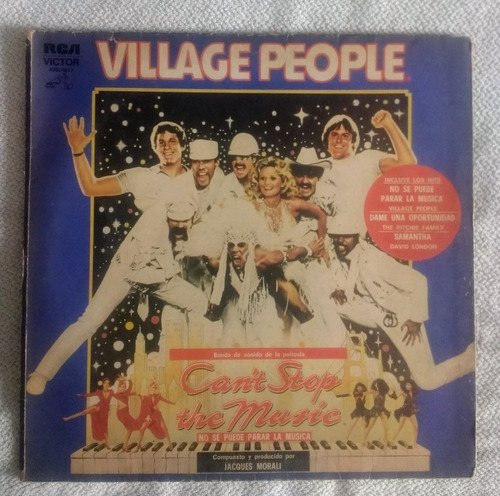 Village People Banda Sonora Can't Stop The Music Vinilo 