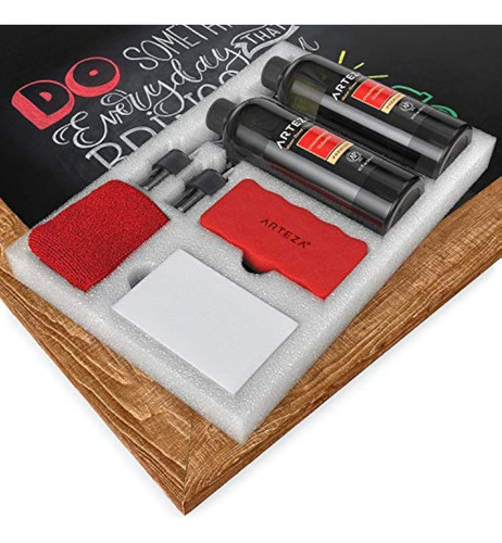 Set Limpieza Pizarras Arteza 2 Limpiadores 295 Ml Toalla Black