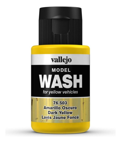 Vallejo 76503 Model Wash Amarillo Oscuro Acrílico La Plata