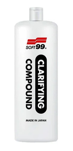 Composto Polidor 3 Em 1 Clarifying Soft99 1l Titanium 