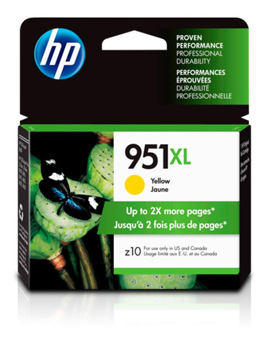 Cartucho Impresora Hp 951xl Amarillo Original (cn048al)