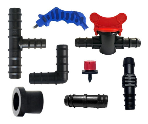 Kit Conexiones 16mm Sistema De Riego