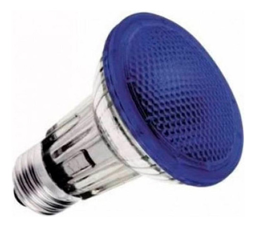 Lampada Halogena Par 38 Ecolume 80w X 127v Azul 279