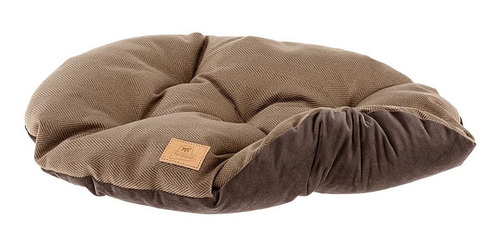 Imagen 2 de 2 de Cama Colchon Cojin Perro Gato Ferplast Stuart Marron Pequeña
