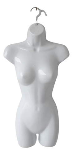 Maniqui Medio Torso Colgante Mujer Plastico Resistente Largo