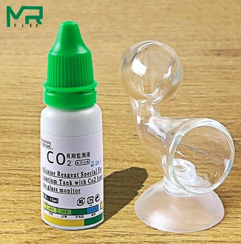 Drop Checker Test Kit Co2 Medidor Reactivo Indicador Acuario