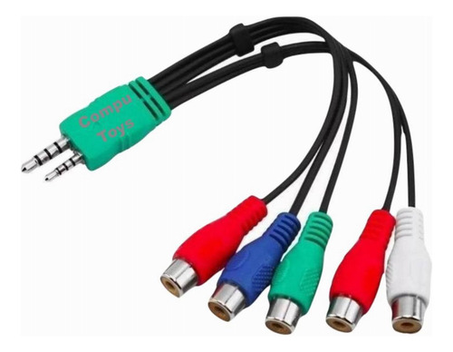 Zzapu06 Cable 2.5 Y 3.5 A Rgb Componentes Samsung Computoys