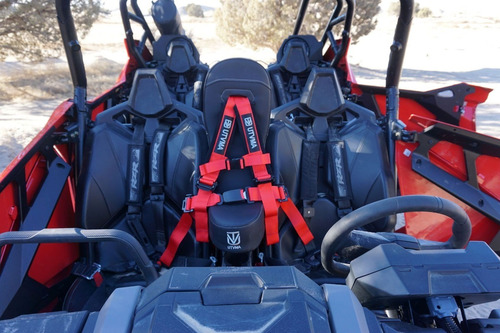 Asiento Delantero Para Niños En Polaris Rzr Pro Xp 4 Plazas
