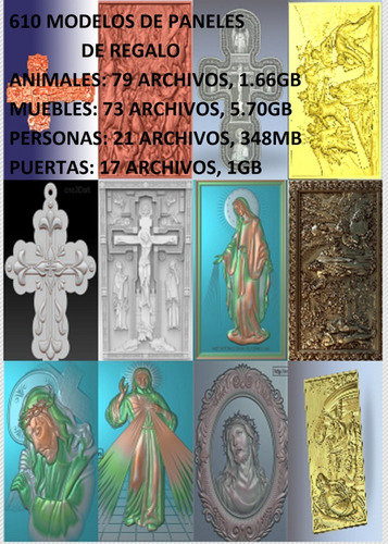 Archivos Stl Relieve 3d Cnc Router Religiosos 165 Modelos