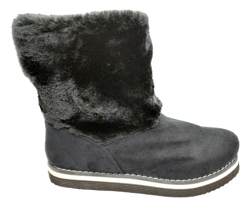 Pantubotas Mujer Invierno Moda Botas Peluche Corderito