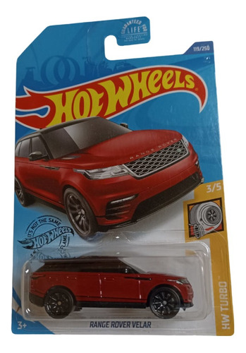 Hot Wheels Range Rover Velar Turbo 2020 Leer Descripcion