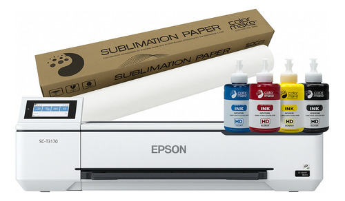 Plotter Epson T3170 Sublimación + Insumos Colormake A1 60cm (Reacondicionado)