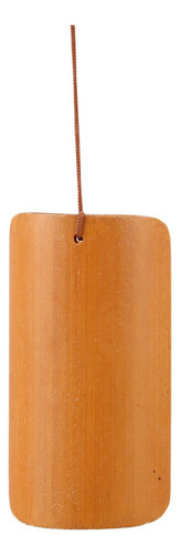 2 Campanillas De Viento De Bambú Hechas A Mano Con Forma De