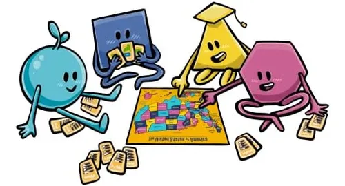 Juego De Estados Y Capitales - Aprende Jugando - Para Todas