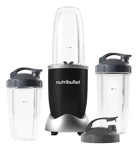 Blender Nutribullet Pro 900 W, Paquete De 3 Tazas Para Una S
