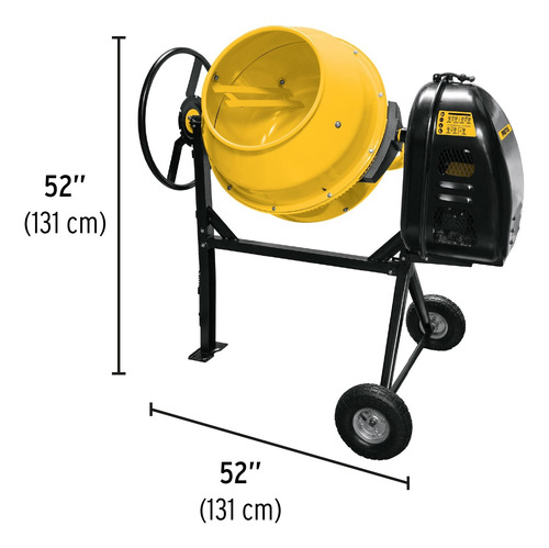 Revolvedora De Concreto A Gasolina 2.5 Hp 160 L De Cemento