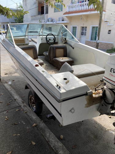 Lancha Vip Motor Jhonsonn 70 Hp Remolque Y Casco Con Detall