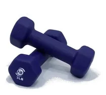 Comprar Pesas Mancuernas Vinilo 3 Lbs Set X 2 Pesas Ejercicios Sport