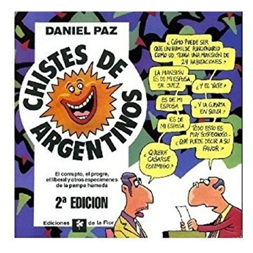 Libro Chistes De Argentinos Daniel Paz