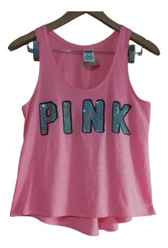 Remera Musculosa Pink Victoria´s Secret Xs