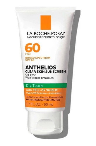La Roche-posay | Protector Solar Dry Touch | Fps 60 | 50ml 