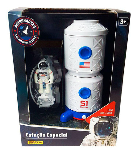 Capsula Espacial Astronautas - Playset E Mini Figura