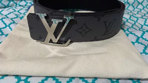 LOUIS VUITTON Cinturones cm 100 cuero Metálico ref.931315 - Joli Closet