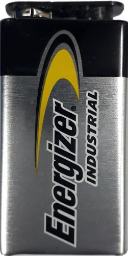 Pila 9 Voltios 9v Cuadrada Alcalina Energizer Industrial