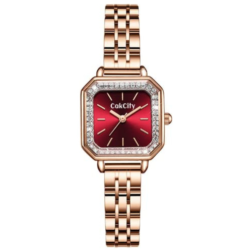 Reloj De Mujer En Acero Con Esfera Elegante Y Regalo