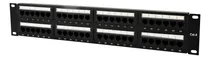 Comprar Patch Panel Rackeable 48 Puertos Cat6 Categoria 6 Rj-45