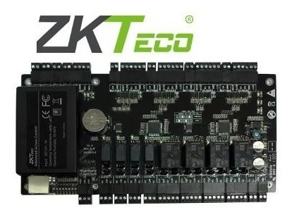 Imagen 2 de 10 de Combo Placa Accesos 2 Puertas C3200 Zkteco® Con 4 Lectores