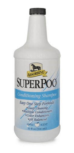 Shampoo Caballo Absorbine Superpoo Cabello Abundante 
