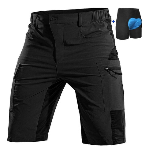 Cycorld Mountain-bike-shorts-mens-padded Mtb Biking Baggy Cy