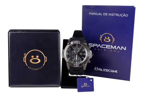 Relógio Masculino Spaceman Analógico + Caixa Premium Ros55