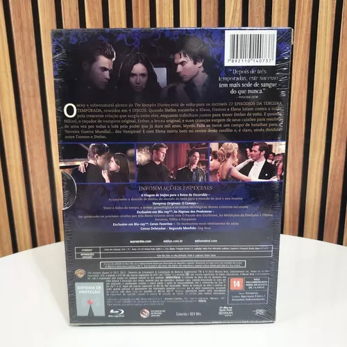 Blu-ray - The Vampire Diaries - 4ª Temporada Completa