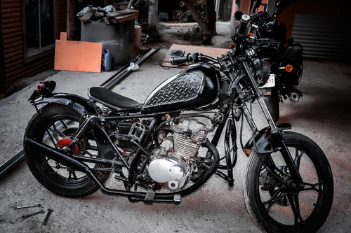 Moto Dayun-150-6d Customizada Estilo Bobber, Conversable