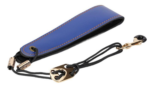 Correa De Saxofón De Saxofón Ajustable Ergonómico Azul