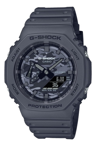 Reloj Casio Ga-2100ca-8ajf [g-shock Dial Camo Utility Series