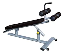 Comprar Banco Abdominal Fitness Crunch Negro, Profesional Fitnessgym